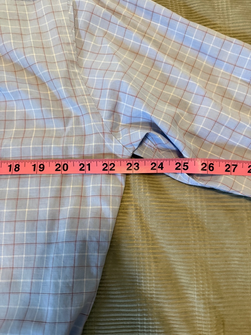 Charles Tyrwhitt Blue Windowpane Dress Shirt 15.5 - Picture 10 of 10